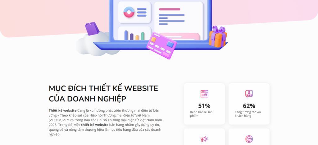 thiết kế website theo lối kể chuyện