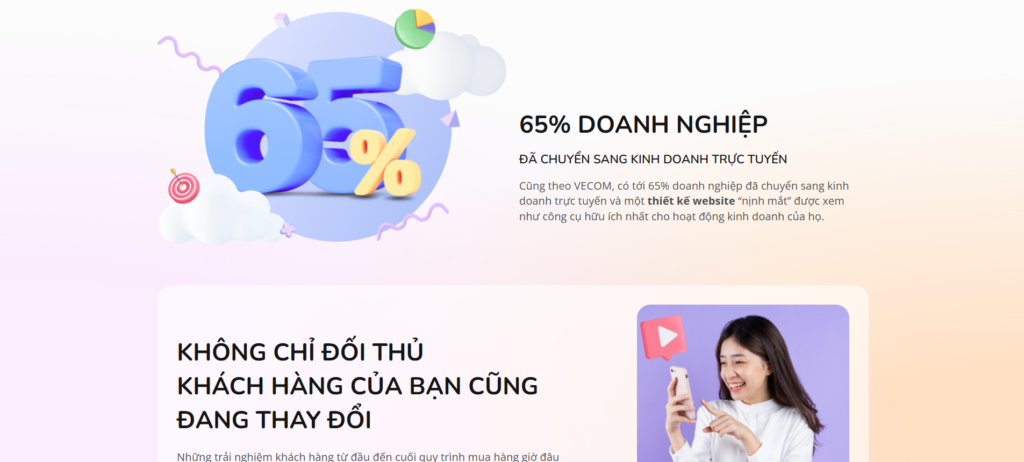 thiết kế website theo lối kể chuyện